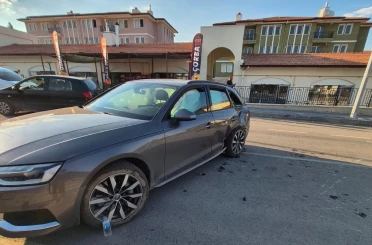 Akçadağ’da otomobil ile motosiklet çarpıştı: 2 yaralı 