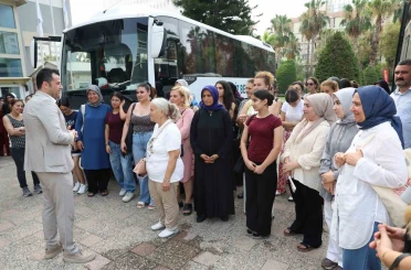 Akdenizli anne ve kızları Kapızlı Gençlik Kampında buluştu 