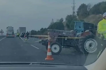 Akhisar’da zincirleme kaza: 1 ölü, 8 yaralı 