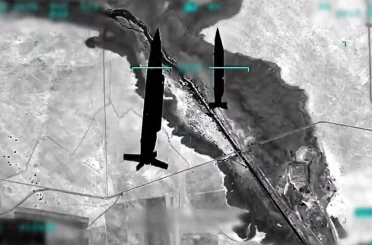 AKINCI TİHA, TOLUN P mühimmatı ile yaptığı çifte vuruşta hedefi tam isabetle vurdu 