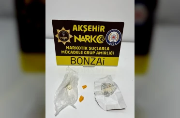 Akşehir’de uyuşturucu operasyonu: 1 tutuklama