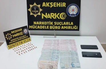 Akşehir’de uyuşturucu operasyonu: 1 tutuklama