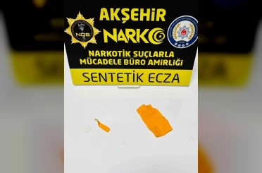 Akşehir’de uyuşturucu operasyonu 