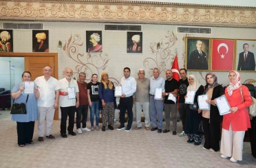 Aksu’da 12 vatandaş tapularıyla buluştu 
