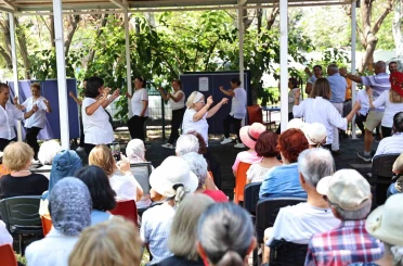 Aktif Yaşlı Merkezi’nde veda programı 