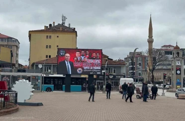 Alaca’da Çorum FK maçı heyecanı dev ekranda yaşanacak 