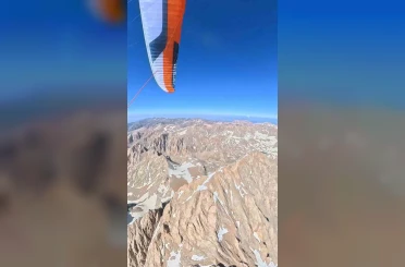 Aladağlar zirvelerini gökyüzünden geçiyorlar 