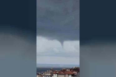 Alanya’da denizde hortum çıktı 