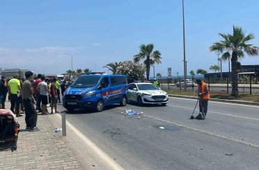 Alanya’da kamyonet ile çarpışan motosikletin genç sürücü hayatını kaybetti 