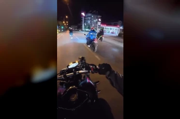 Alanya’da tek teker kazasında faciadan dönüldü 