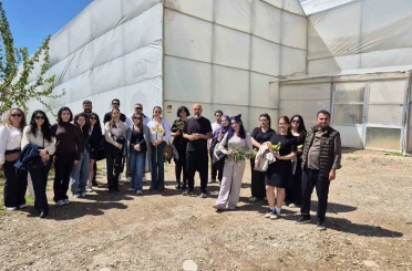 Alanya’da üniversiteli öğrencilerden tropikal bahçelere teknik gezi 