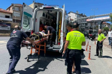 Alaplı’da motosiklet kazası: 1 kişi yaralandı 