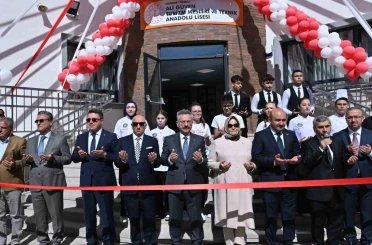Ali Güven Turizm Mesleki ve Anadolu Lisesi açıldı 