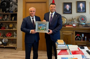 ALTSO Başkanı Eray Erdem’den MHP Genel Başkanı Bahçeli’ye ziyaret 