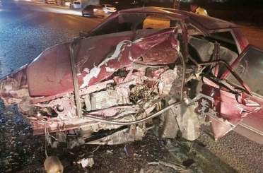 Amasya’da iki otomobil kafa kafaya çarpıştı: 4 yaralı 