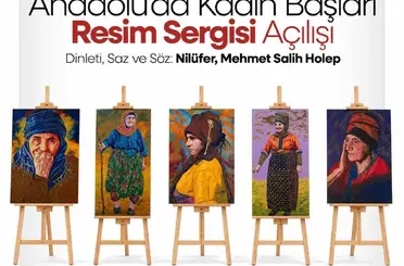 Anadolu’nun kadın hafızası Menteşe’de tuvale yansıyor
