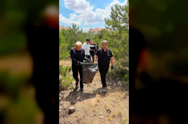 Anahtar Parti Kırşehir Teşkilatı orman temizliği seferberliğine katıldı 