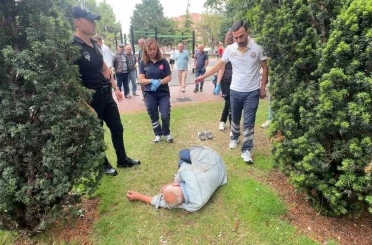 Anıtpark’taki sarhoş sağlıkçıları bezdirdi 