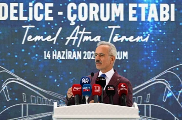 Ankara-Kırıkkale (Delice)-Samsun Hızlı Tren Hattı Çorum-Havza kesiminin ihalesi yapıldı 