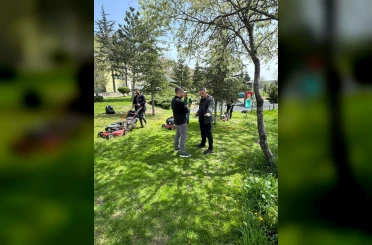 Ankara yeşil alanları ile yaz aylarına hazırlanıyor 