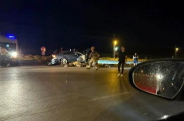 Ankara’da 2 otomobil çarpıştı: 5 yaralı 