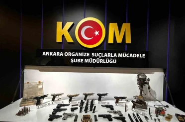 Ankara’da silah kaçaklığı operasyonunda gözaltına alınan 8 şüpheliden 4’ü tutuklandı 