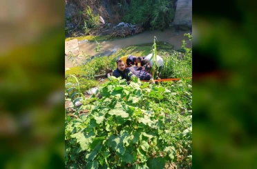 Antakya’da dereye uçan motosikletin sürücüsü yaralandı 