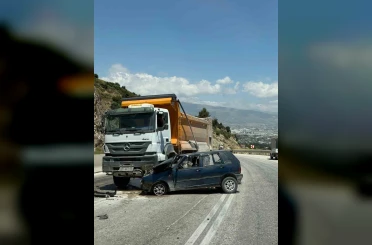 Antakya’da trafik kazası: 2 yaralı 