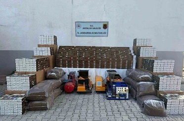 Antalya’da 1 milyon doldurulmuş makaron ele geçirildi 