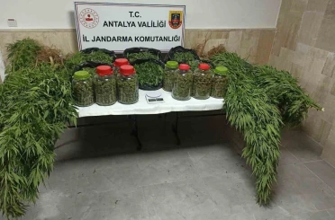 Antalya’da 43 kilo uyuşturucu madde ele geçirildi 