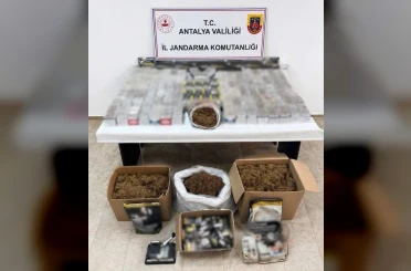 Antalya’da jandarmadan kaçakçılık operasyonu 