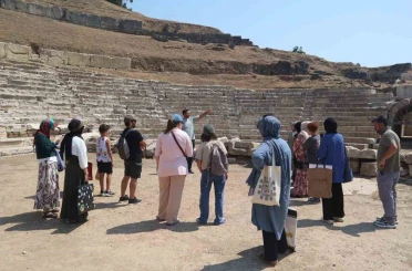 Antik Tiyatro’yu kara kalem çalıştılar 