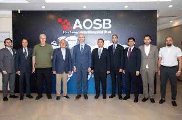 AOSB Yönetimi, Ukrayna heyetiyle işbirliği ve yatırımı görüştü 