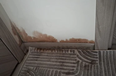 Apartman dairelerinin her yerinden su sızmaya başladı 