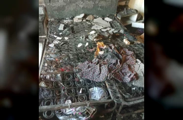 Araban’da kırsal mahalledeki ev yangınında eşyalar küle döndü 