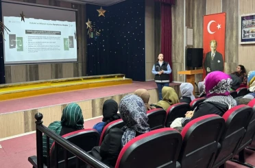 Ardahan’da anneler uyuşturucu konusunda bilgilendirildi 