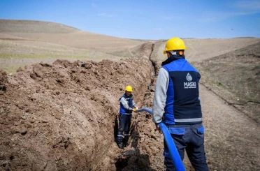 Arguvan Gümüşlü’ye bin 500 metrelik içme suyu hattı 