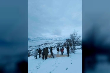 Arıcak’ta yaban hayvanları unutulmadı 