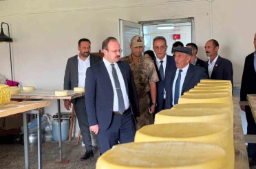 Arpaçay’da Kaymakam Güvenç’ten üretim tesisine ziyaret: Yerel üretime destek vurgusu 