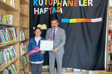 Arpaçay’da Kütüphane Haftası etkinliği 