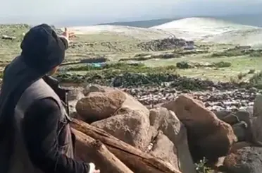 Arpaçay’ı dolu vurdu: Yayladaki vatandaşlar hazırlıksız yakalandı
