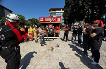 ASAK gönüllülerine orman yangınlarıyla mücadele eğitimi 