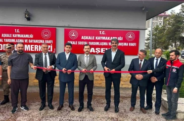 Aşkale’de aşevi hizmete açıldı: Günde 70 aileye sıcak yemek ulaştırılacak 