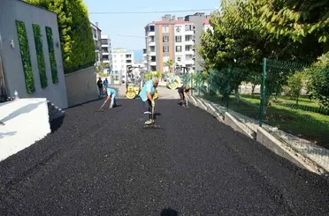 Atakum’da asfalt çalışması
