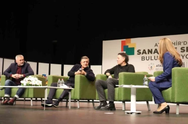 Ataşehir’de sanat ve spor alanında ünlü isimleri buluşturan panel 