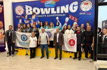 Atatürk Üniversitesi bowlingde Türkiye’nin zirvesine adını yazdırdı 