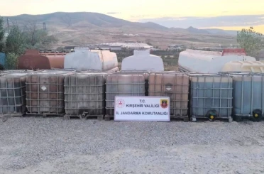 Atık yağlardan kaçak akaryakıt üretimine suçüstü 