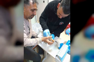 Atmacanın saldırdığı yavru kazı devlet hastanesine götürdü: İlk müdahaleyi güvenlik görevlisi yaptı 