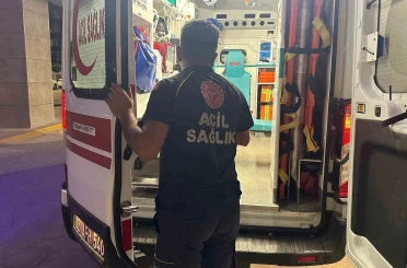 Attan düşen çocuk yaralandı 