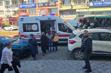 AVM tuvaletinde kadın baygınlık geçirdi 